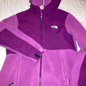 Fuchsia fleece jacket